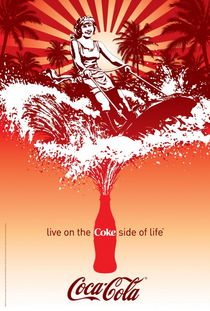 可口可乐创意海报和广告设计 6